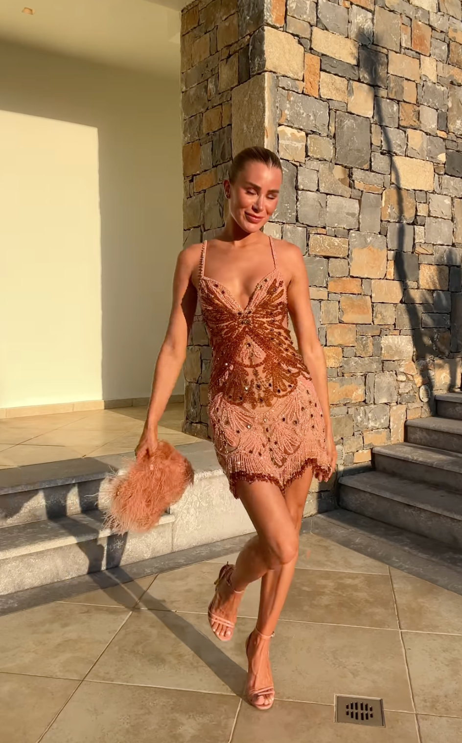 Giselle Embellished Mini Dress